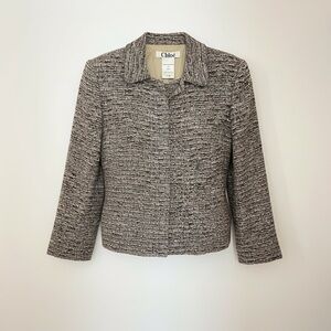 CHLOE tweed jacket